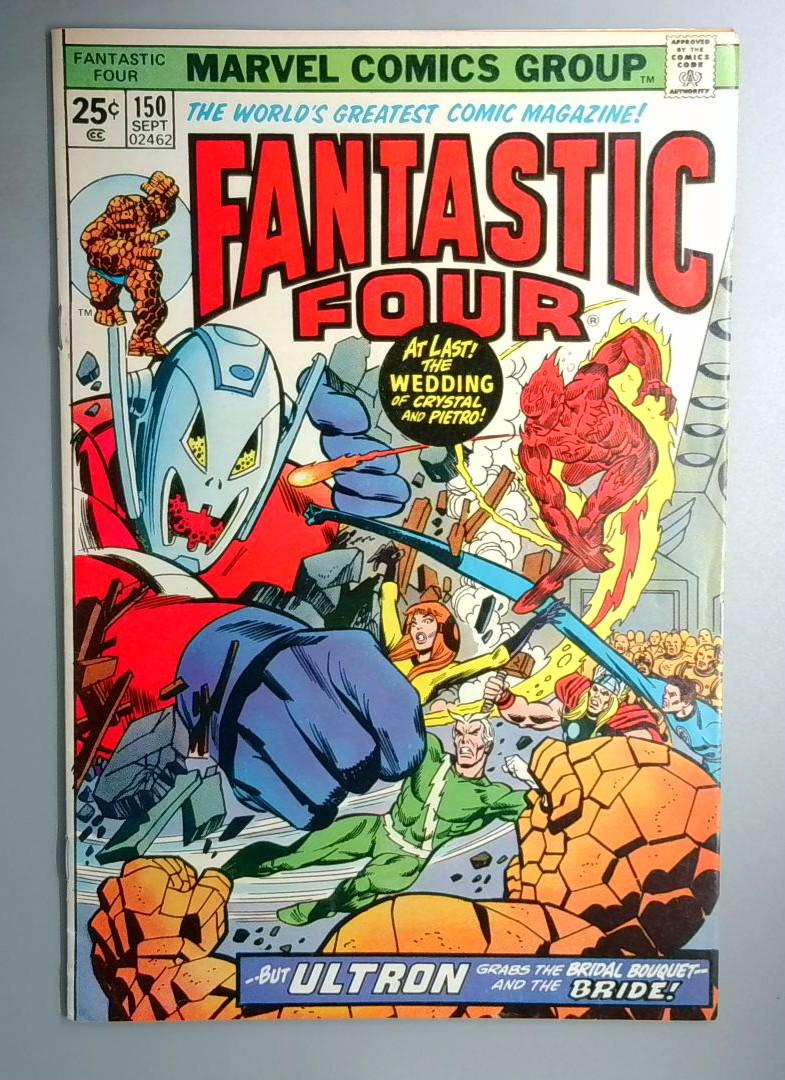 Fantastic Four #150 VG+ Wedding Issue Marvel 1974