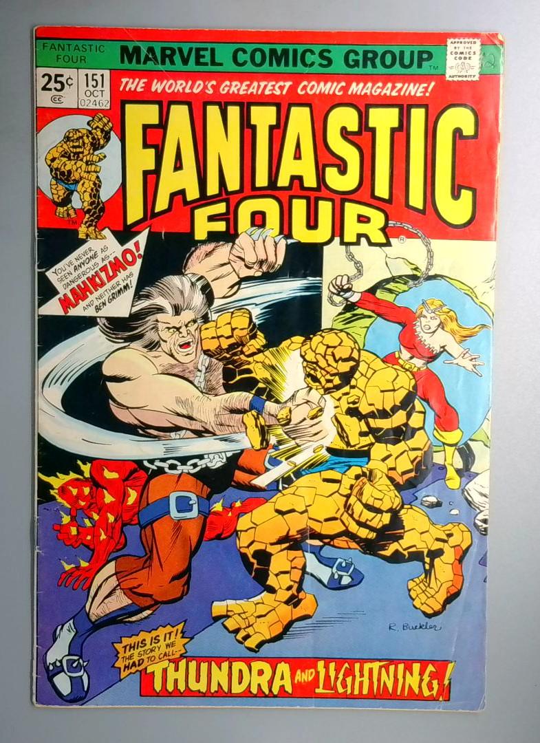 Fantastic Four #151 No MVS Marvel 1974