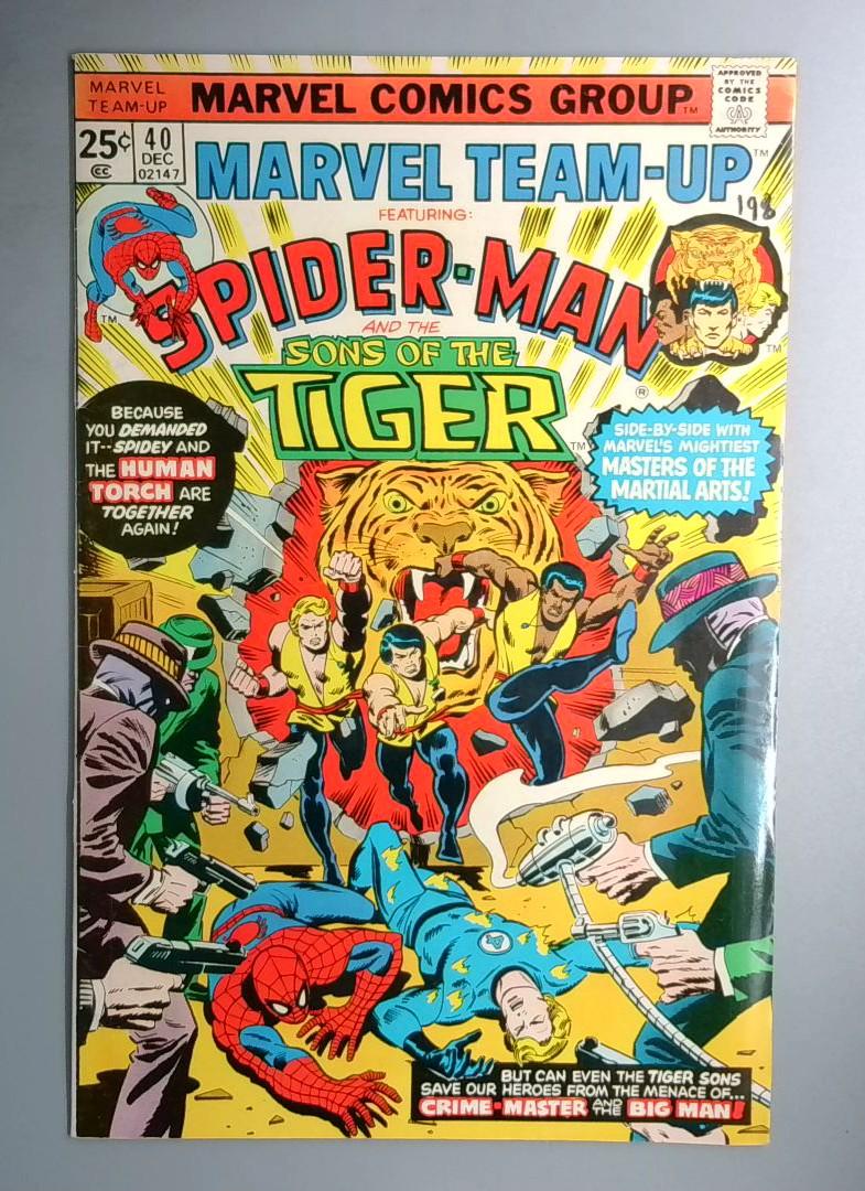 Marvel Team-Up #40 FN Sons of the Tiger Team-Up Marvel 1975