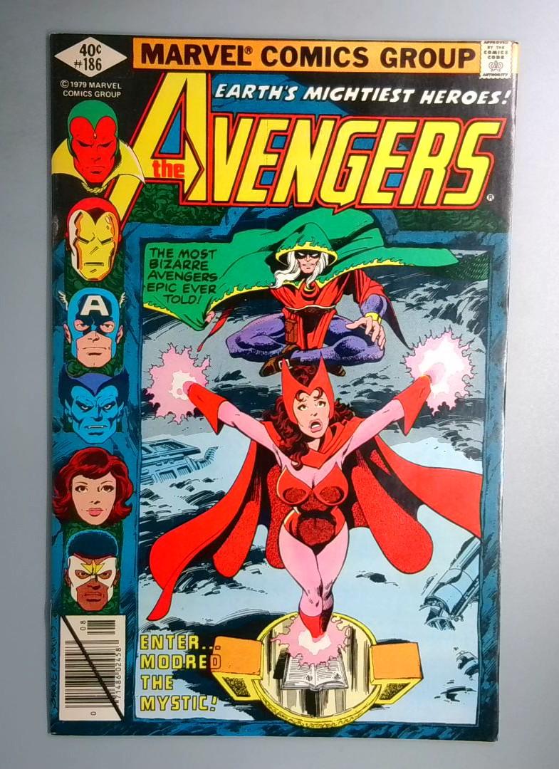 Avengers #186 VF 1st Appearance of Chthon Marvel 1979