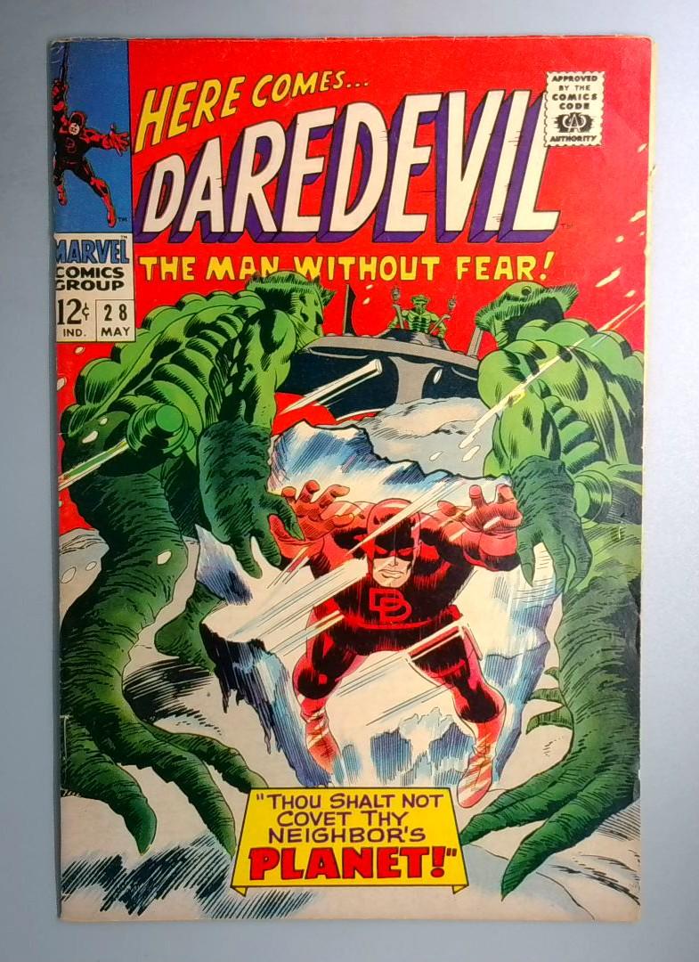 Daredevil #28 FN- 1st Appearance of Queega Marvel 1967