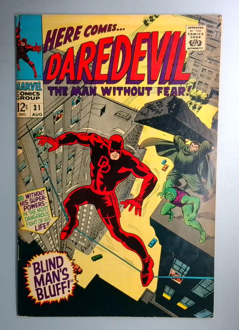 Daredevil #31 VF- Cobra & Mr. Hyde Appearance Marvel 1967