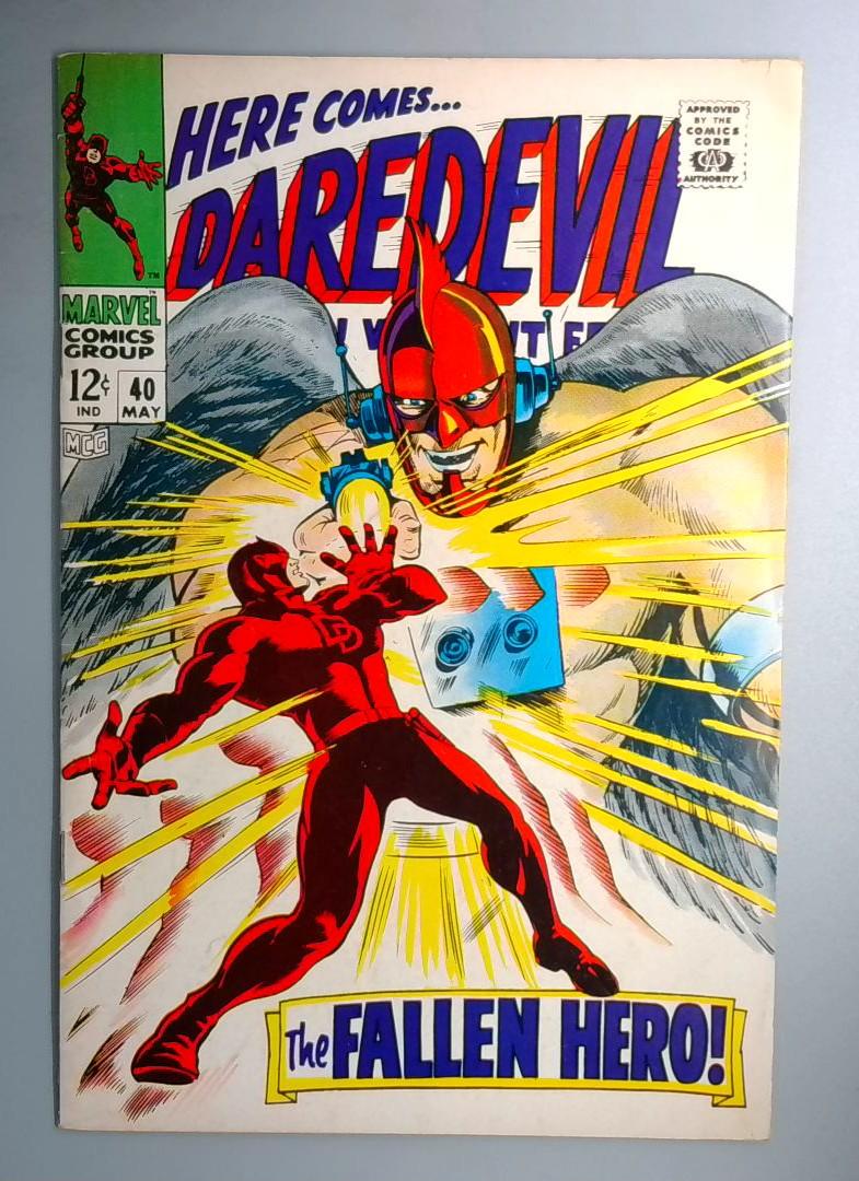 Daredevil #40 FN+ Unholy Three Appearance Marvel 1968