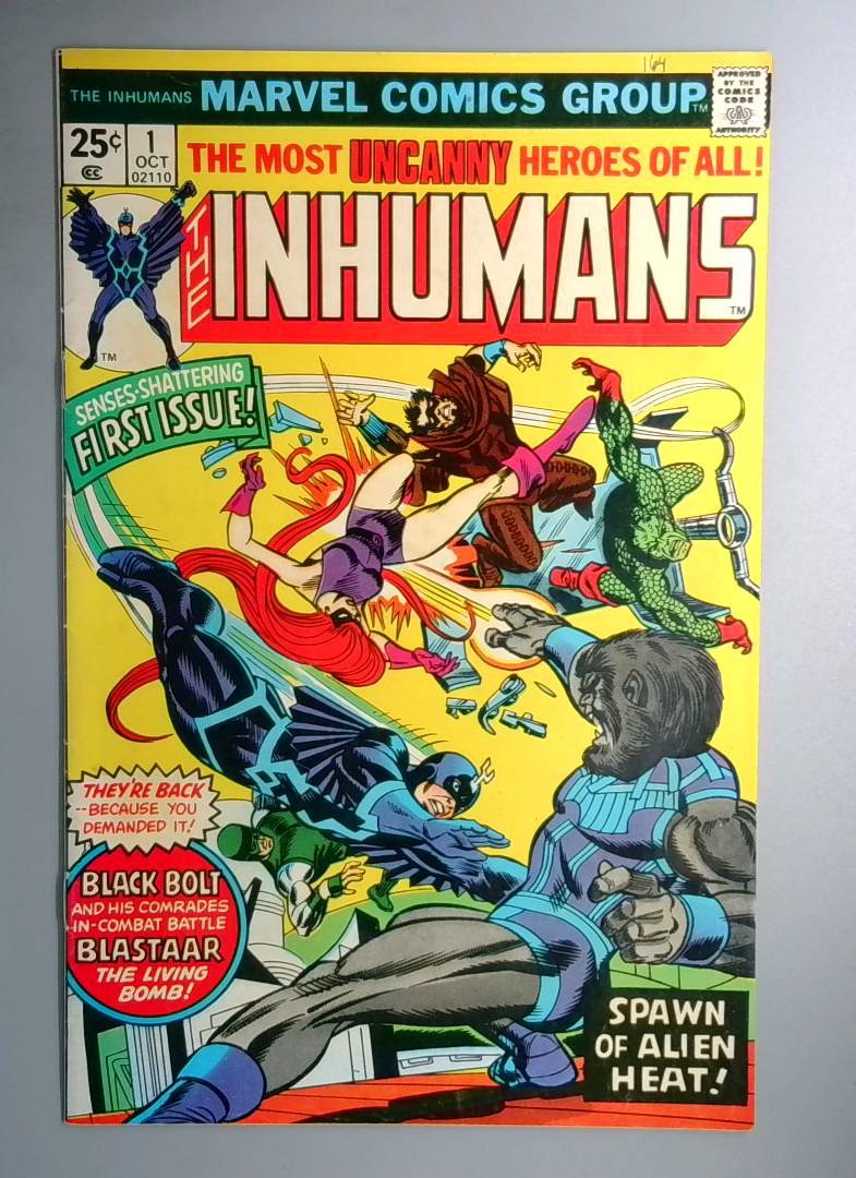 Inhumans #1 VG/FN Marvel Comics 1975