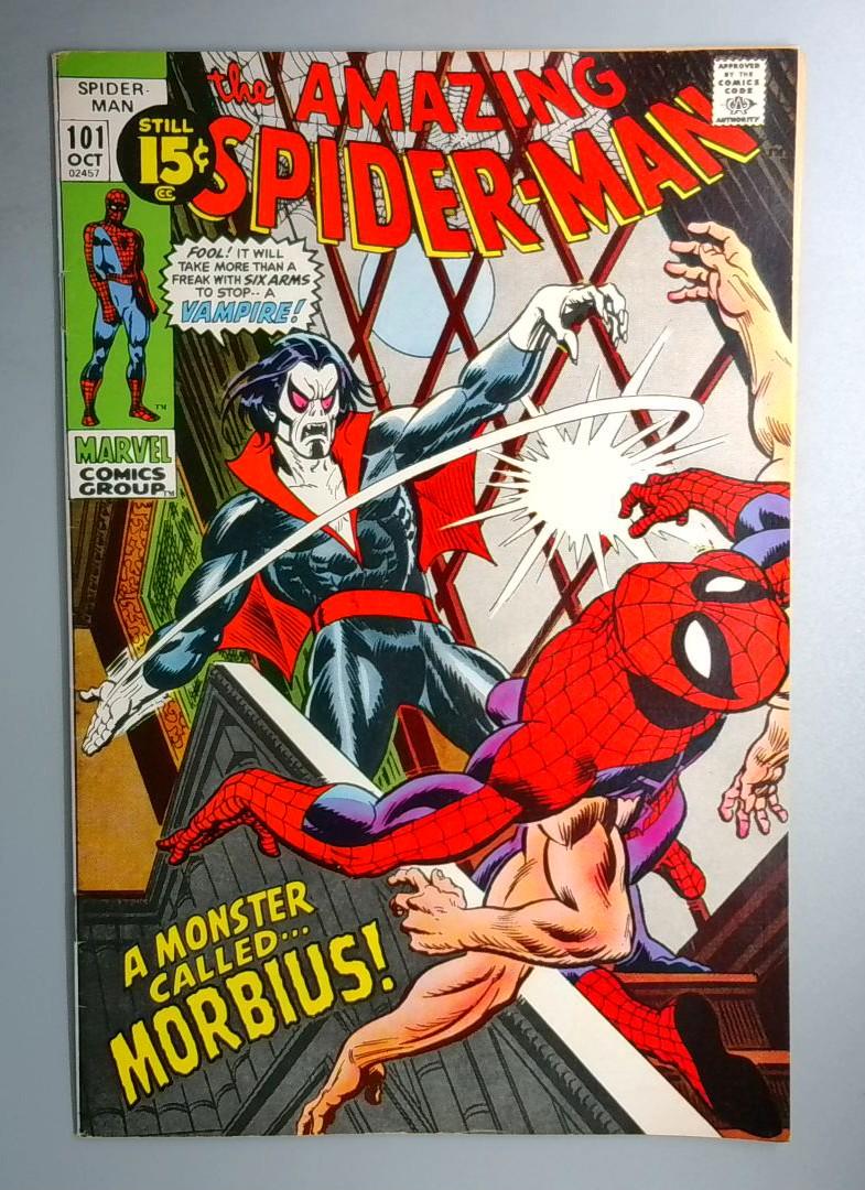 Amazing Spider-Man #101 FN/VF 1st Appearance of Morbius 🔑 Marvel 1971
