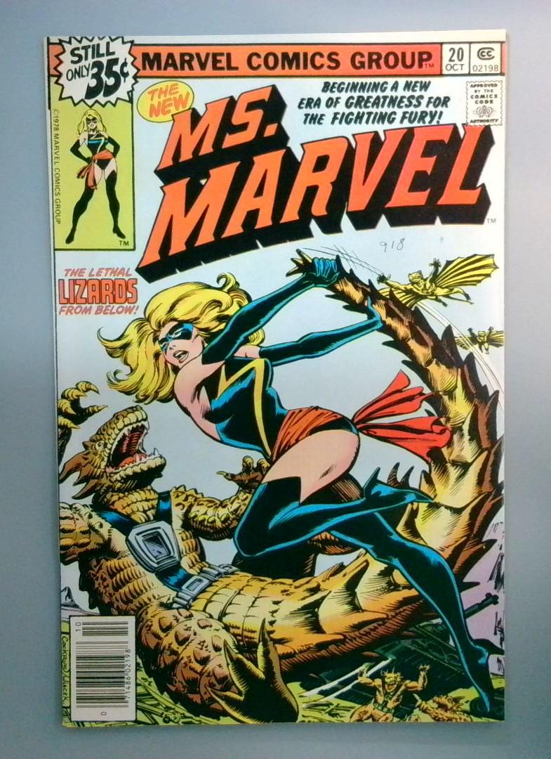 Ms. Marvel #20 FN+ New Costume Marvel Comics 1977