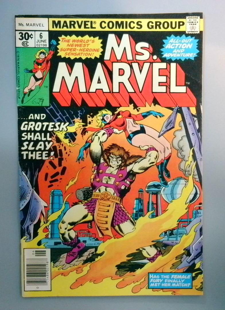 Ms. Marvel #6 VG+ Marvel Comics 1977