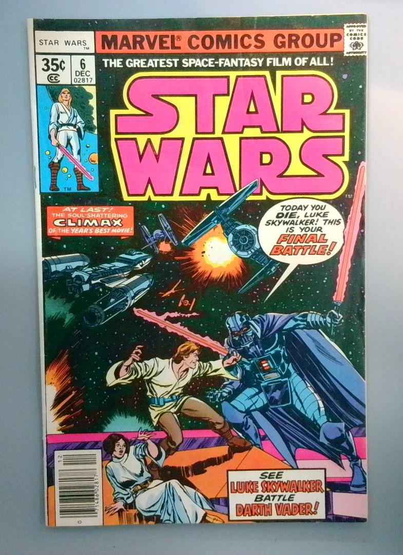 Star Wars #6 Marvel 1977