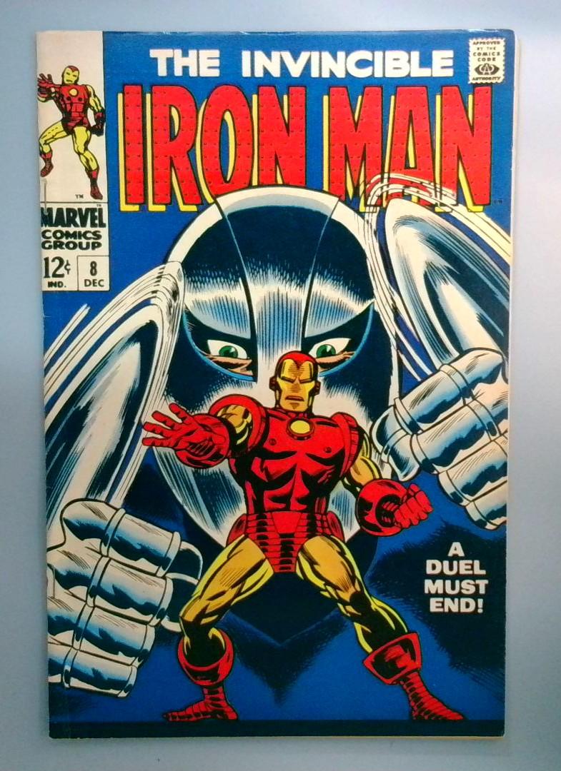 Iron Man #8 VF Gladiator Appearance Marvel 1968