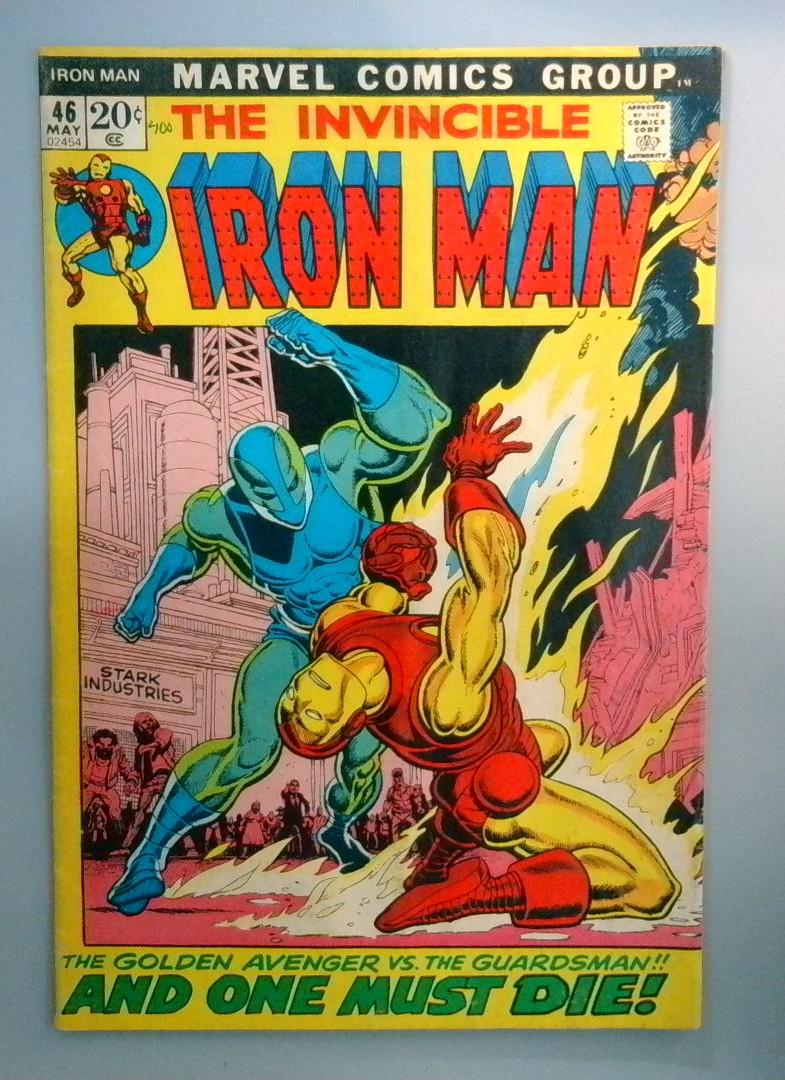 Iron Man #46 VG/FN Death of the Guardsman Marvel 1972