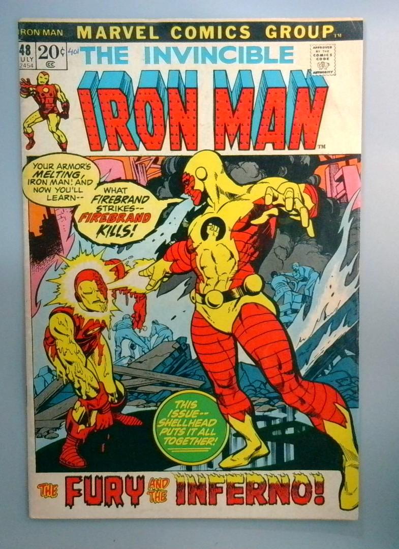 Iron Man #48 VG/FN Firebrand Marvel 1972