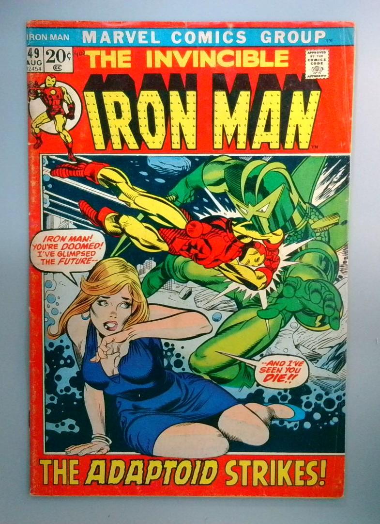 Iron Man #49 Super-Adaptoid Appearance Marvel 1972