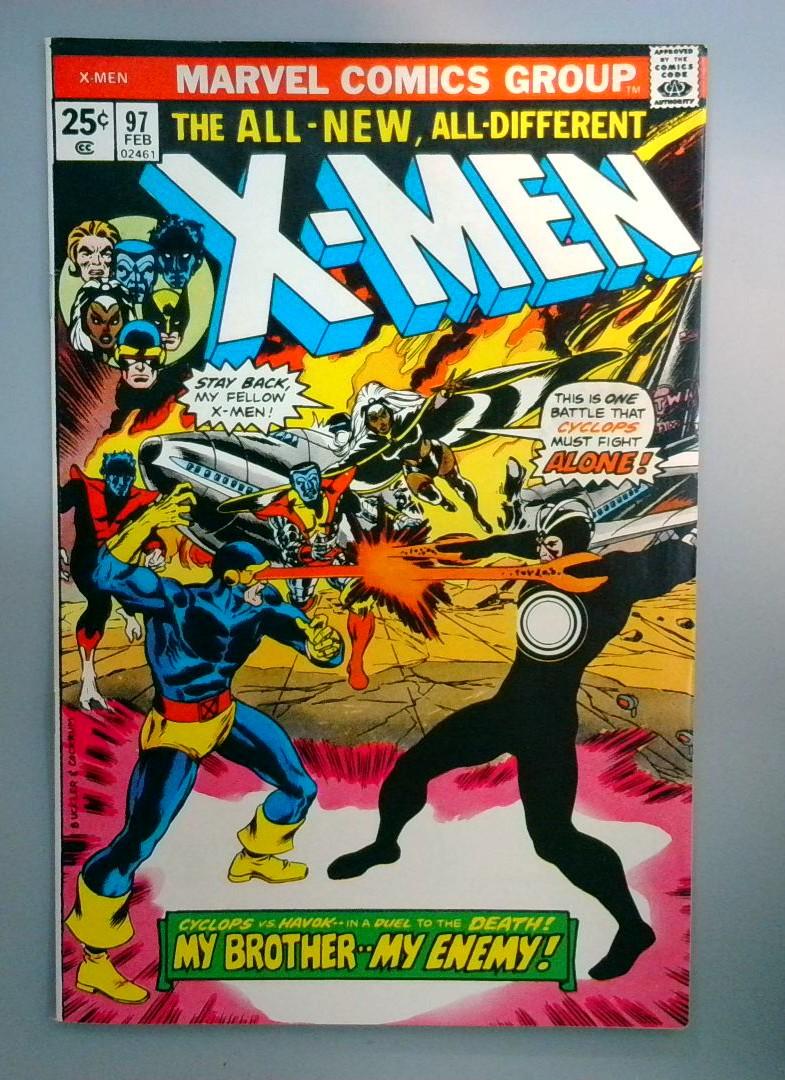 Incanny X-Men #97 FN/VF 1st Appearance of Shiar Race Marvel 1976 