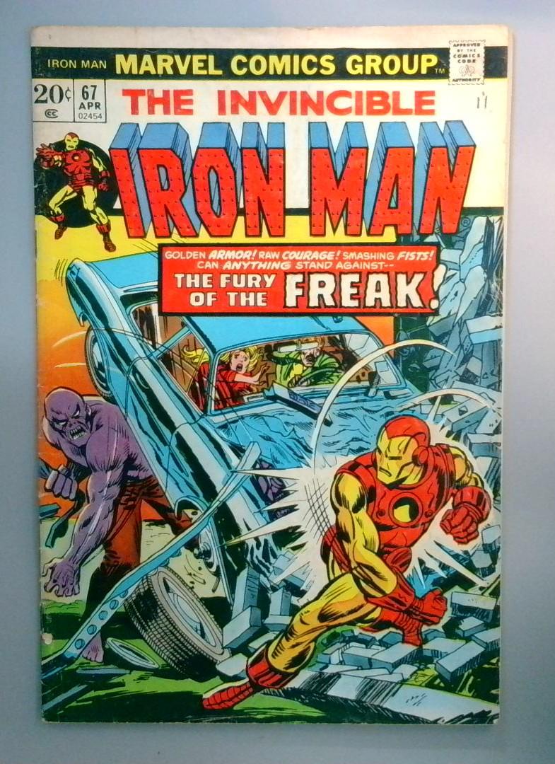 Iron Man #67 No MVS Marvel 1974