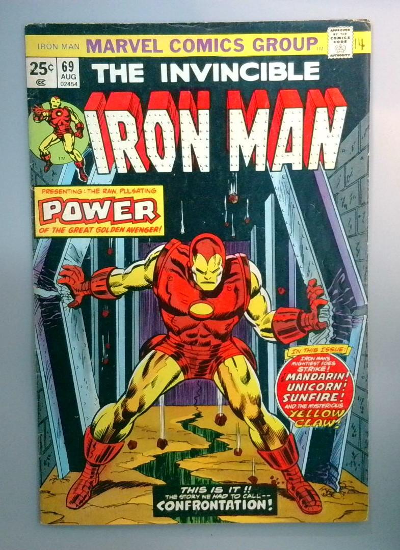 Iron Man #69 No MVS Marvel 1974