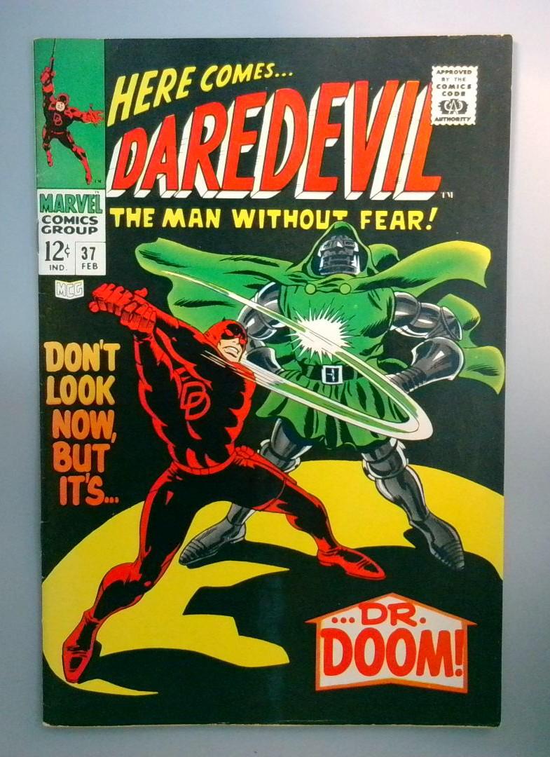Daredevil #37 VF+ 🔑 Dr. Doom Marvel 1968