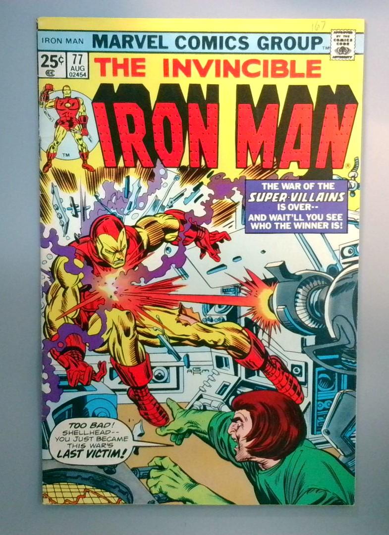 Iron Man #77 Mad Thinker Marvel 1975