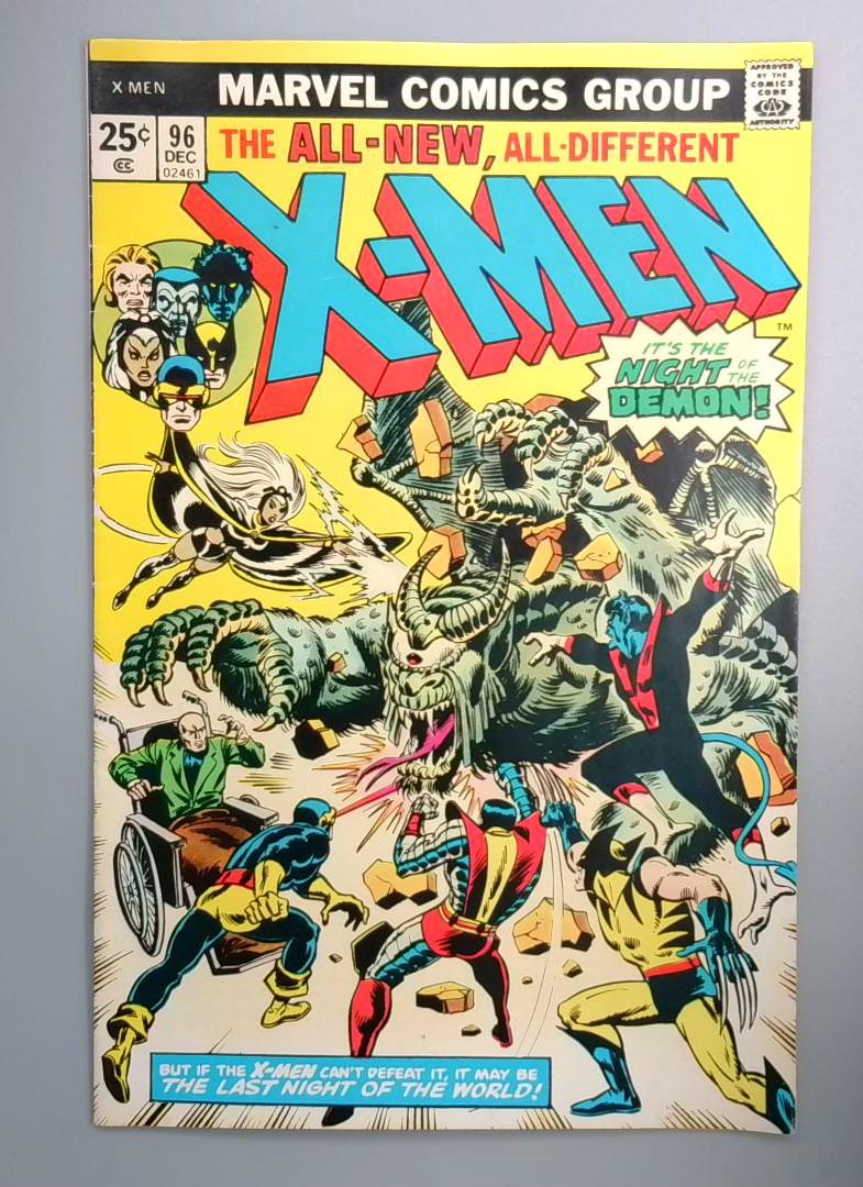 Uncanny X-Men #96 FN 1st Appearance of Moira Mactaggert Marvel 1975