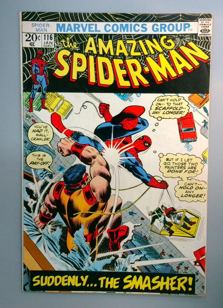 Amazing Spider-Man #116 VG 1st Comic Appearance of the Smasher Marvel 1973