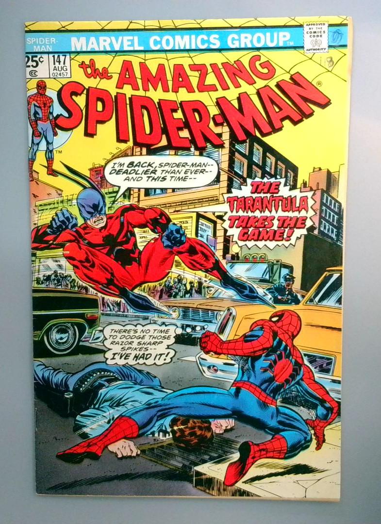 Amazing Spider-Man #147 FN Spidey Learns Gwen Stacy Is a Clone Marvel 1975