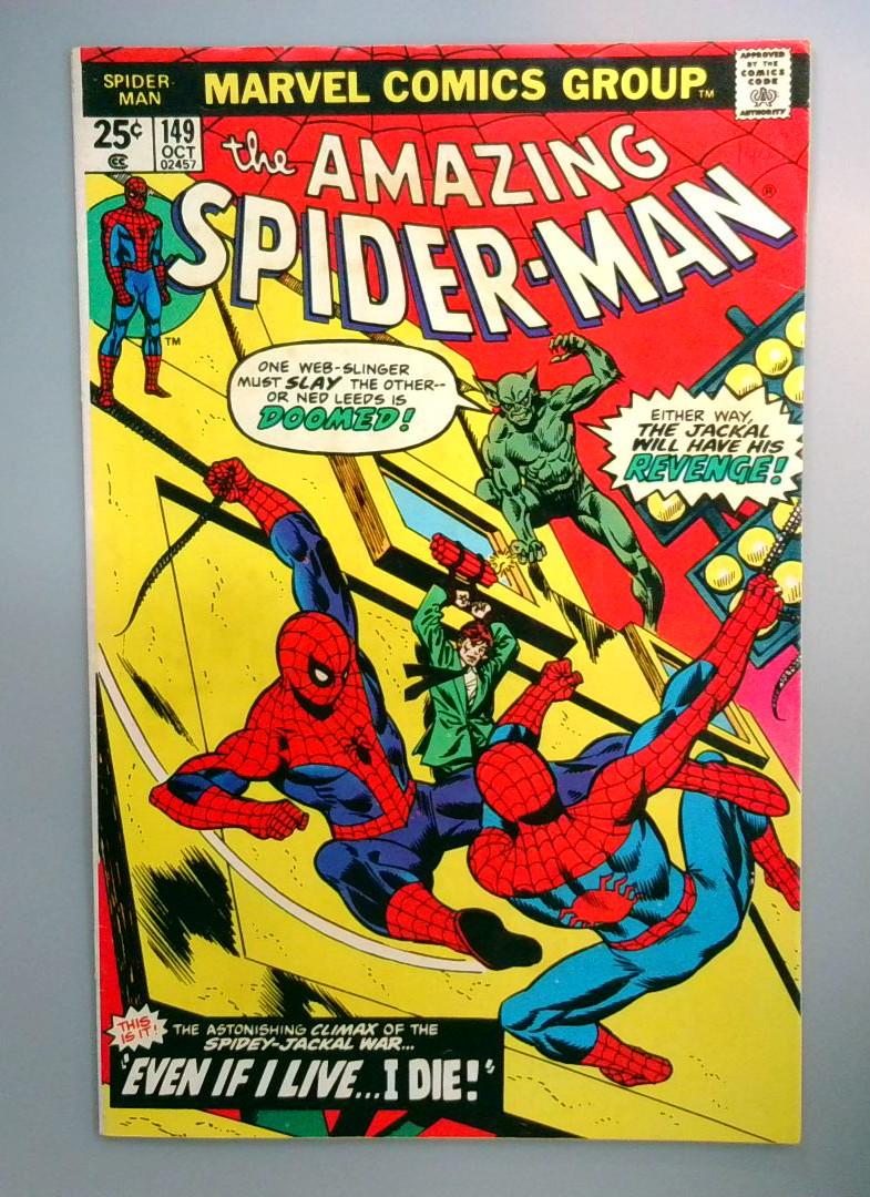 Amazing Spider-Man #149 FN- Death of the Jackal Marvel 1975