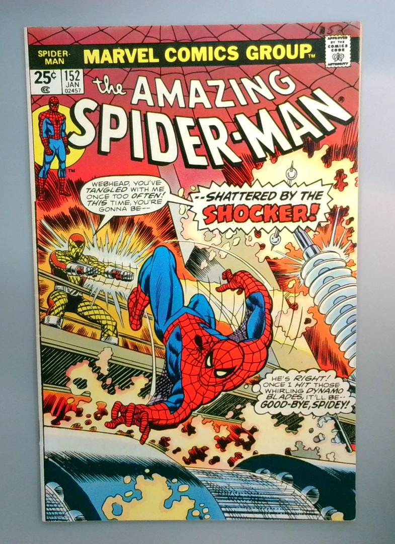 Amazing Spider-Man #152 Shocker No MVS Marvel 1976