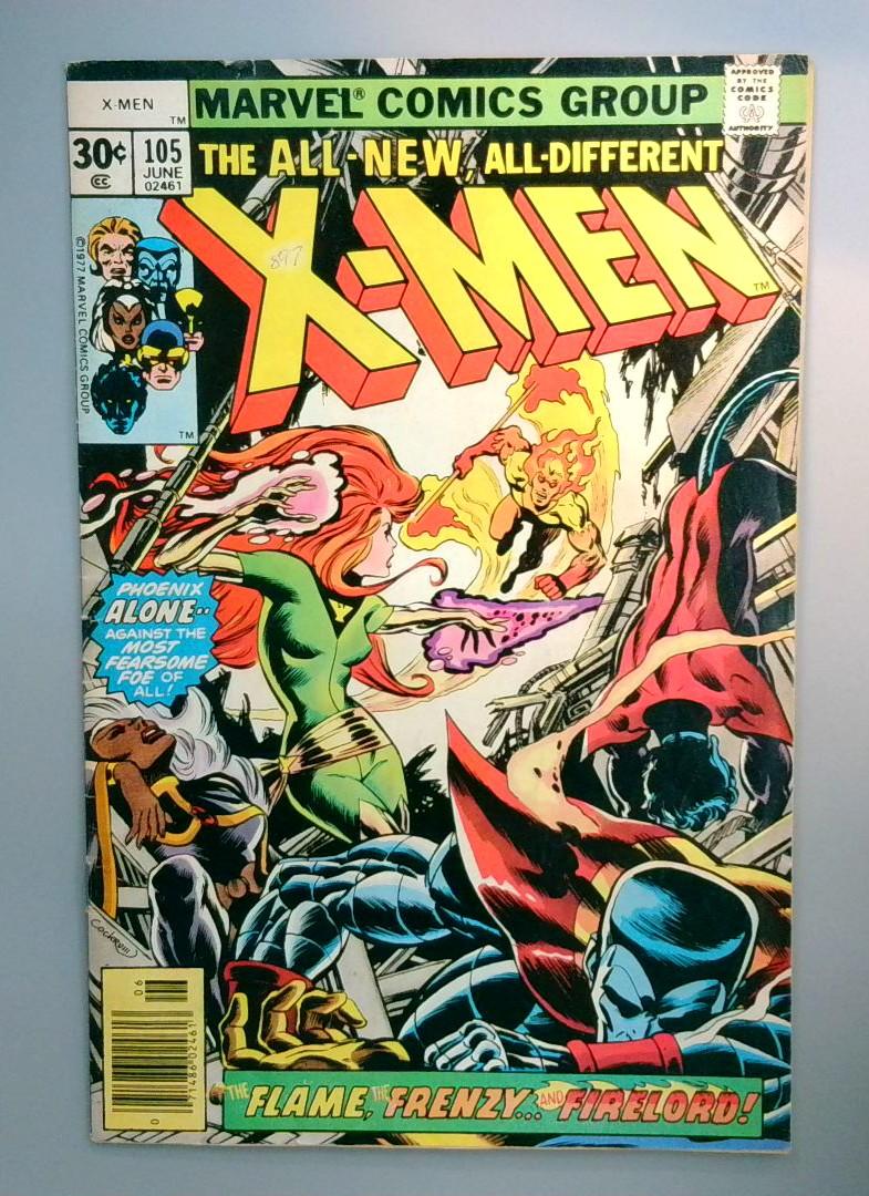 Uncanny X-Men #105 VG Firelord Marvel 1977