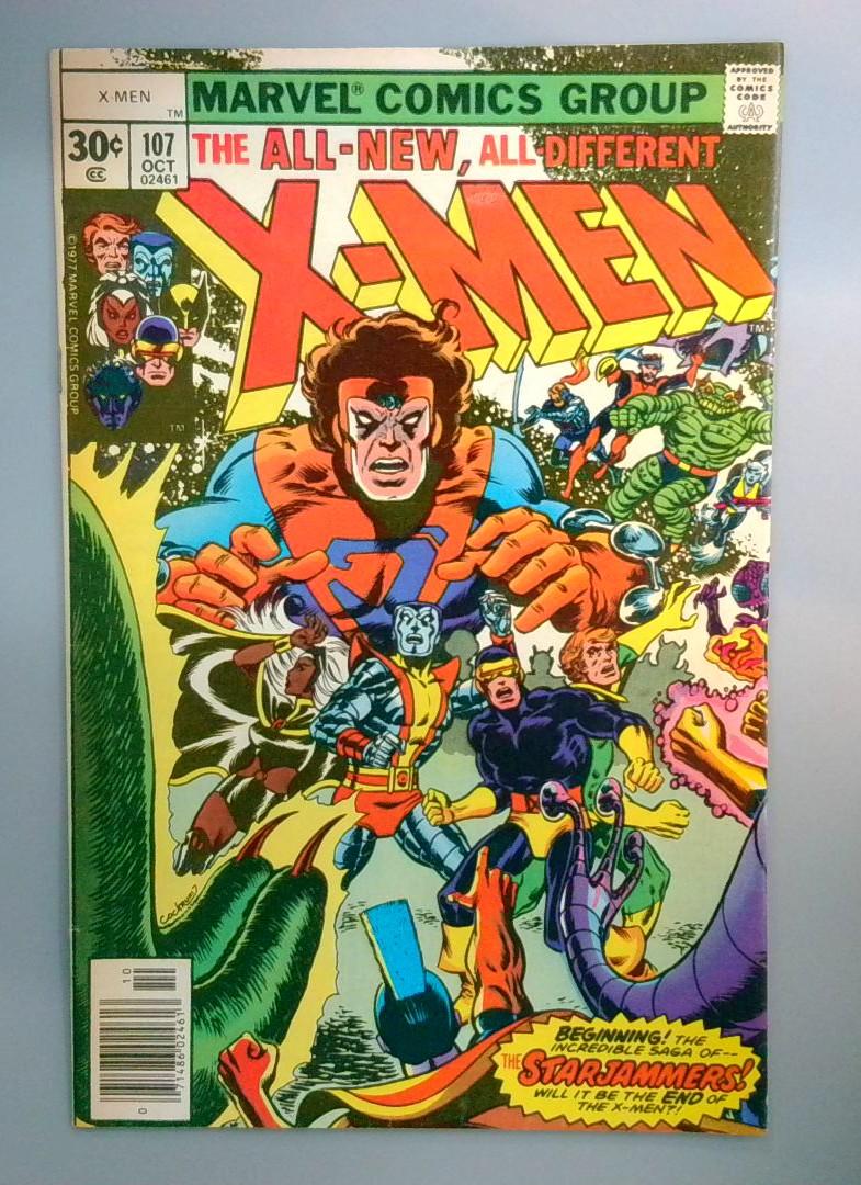 X-Men #107 FN- 1st Appearance of the Imperial Guard Marvel 1977