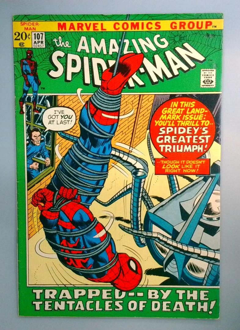Amazing Spider-Man #107 VG Marvel 1972