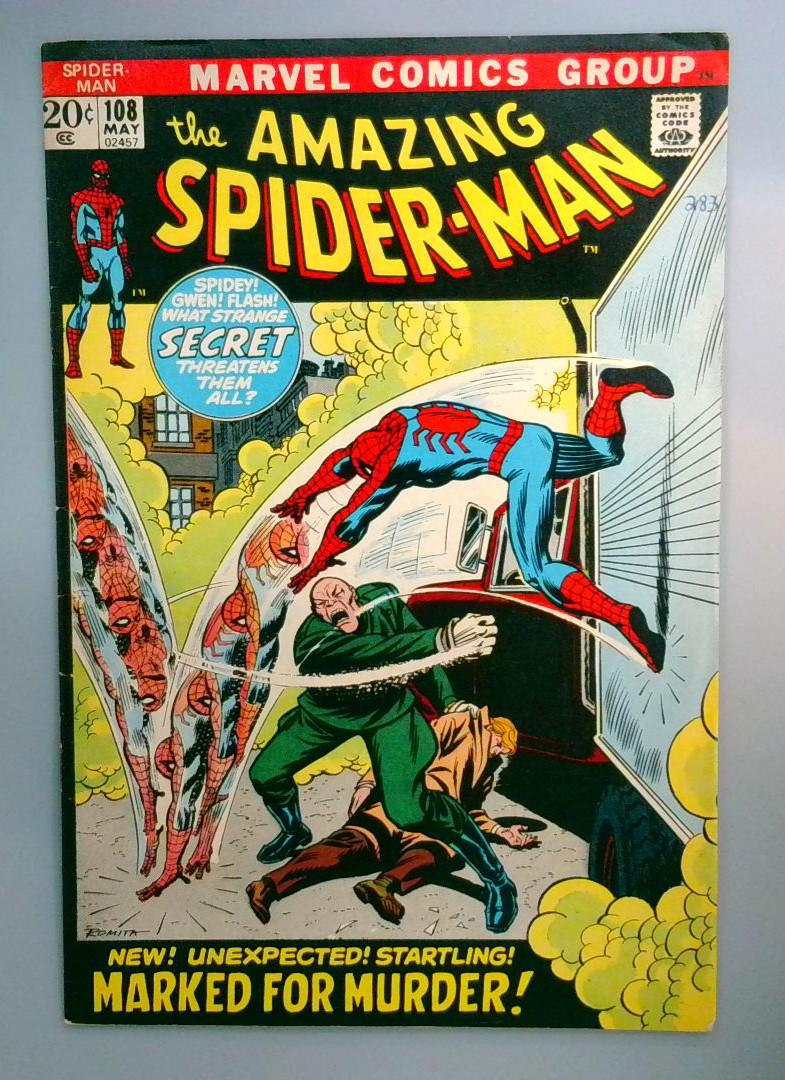 Amazing Spider-Man #108 FN 1st Sha Shan Nguyen Marvel 1972