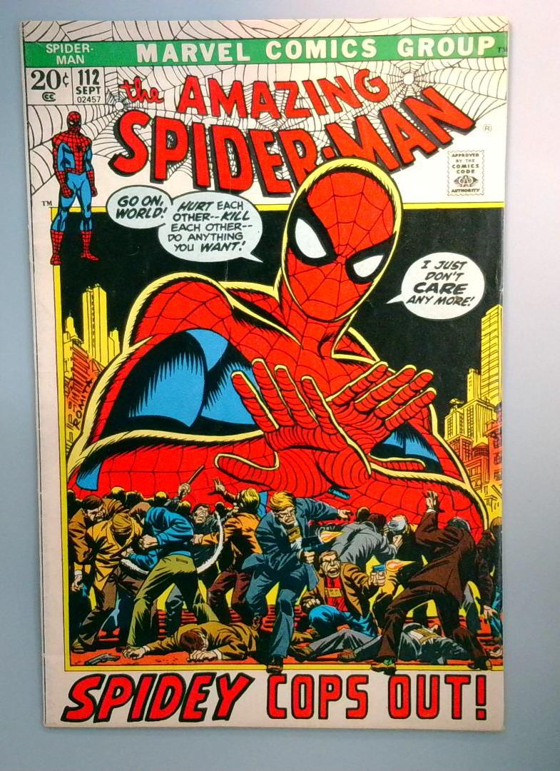 Amazing Spider-Man #112 VG- the Gibbon and Dr. Octopus Marvel 1972