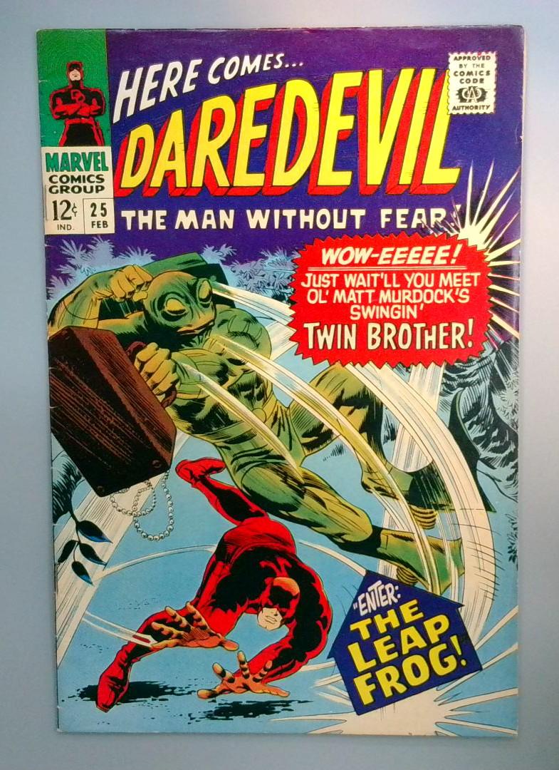 Daredevil #25 FN 1st Appearance of Leap Frog Marvel 1967