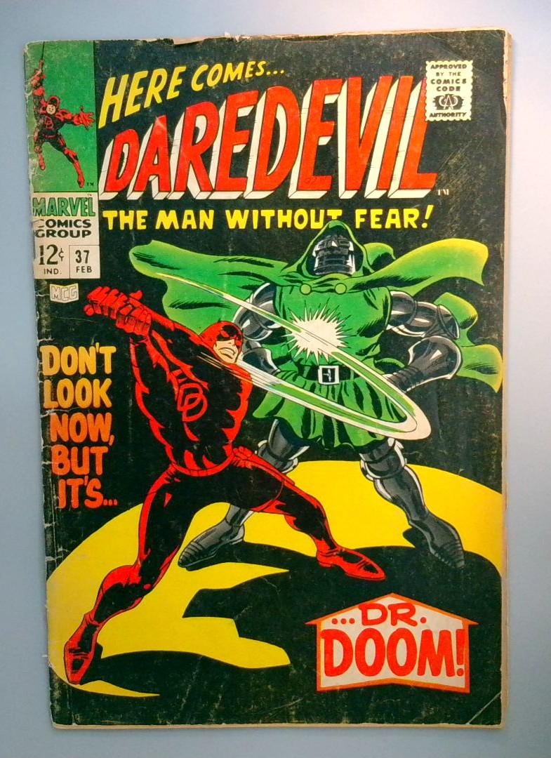 Daredevil #37 VG- Dr. Doom Marvel 1968