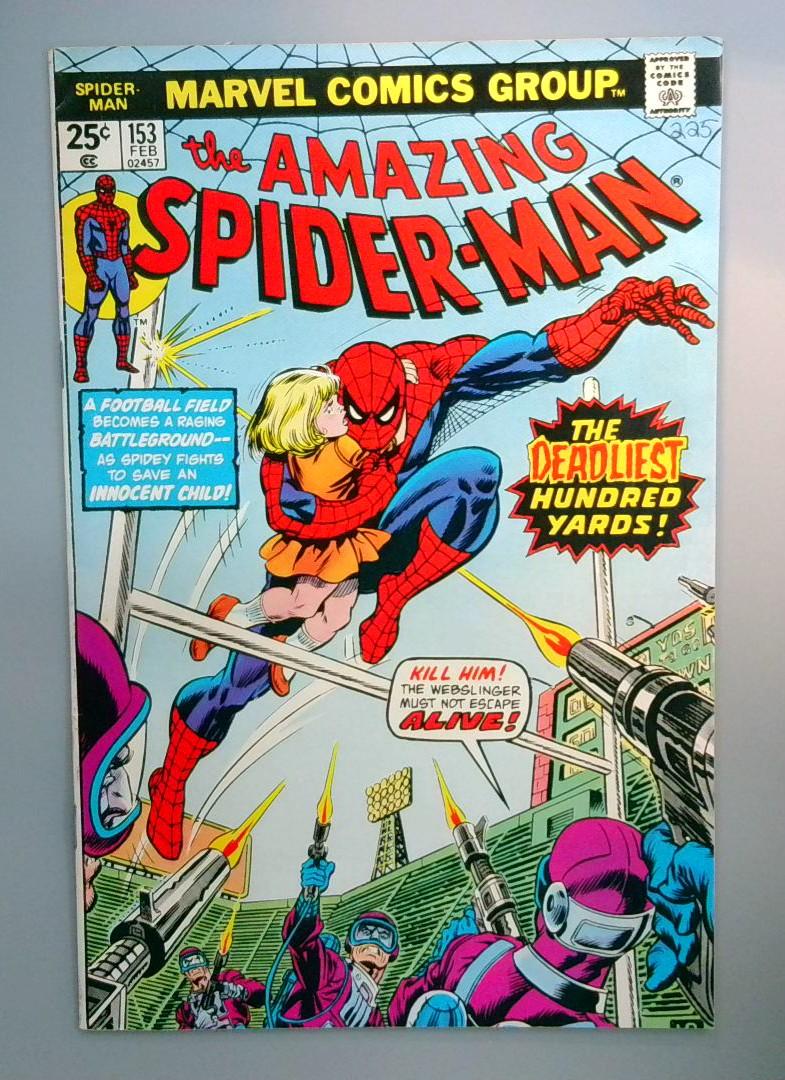 Amazing Spider-Man #153 FN- Marvel 1976
