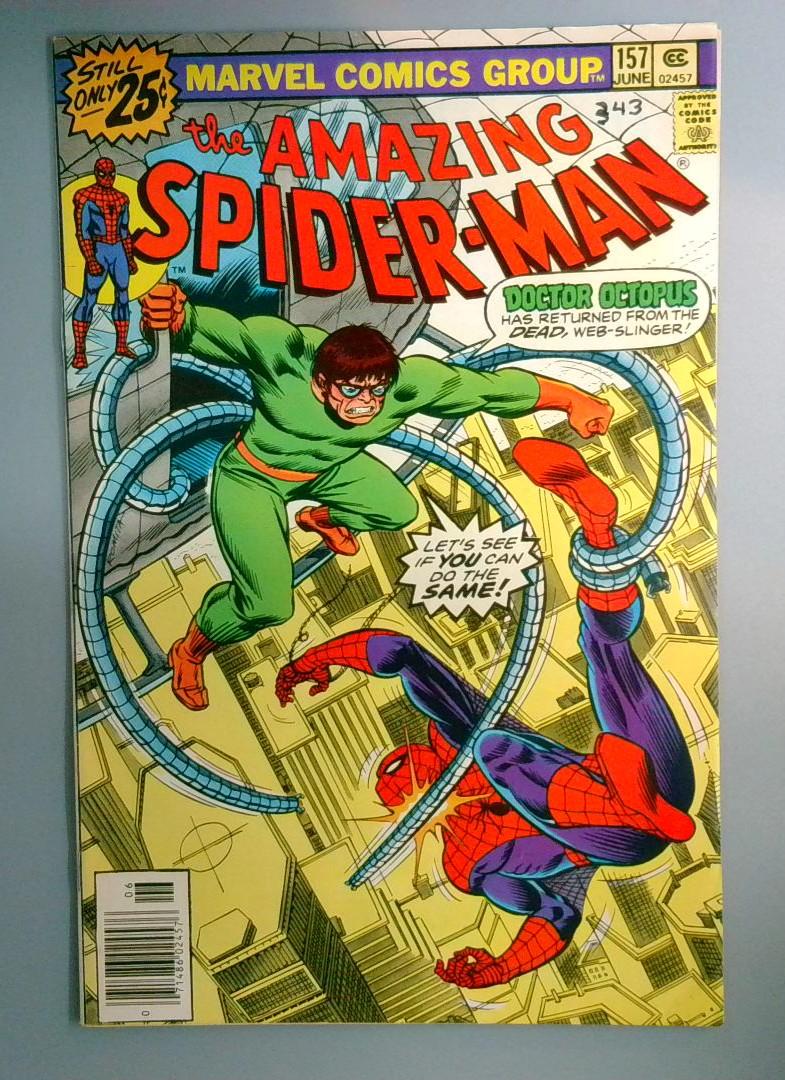 Amazing Spider-Man #157 VF- Doctor Octopus Marvel 1976