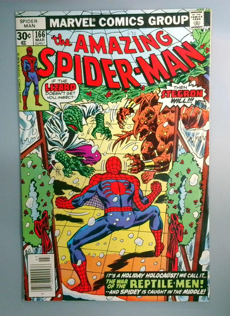 Amazing Spider-Man #166 VF 1st Appearance of Spider Slayer Mark V Marvel 1977