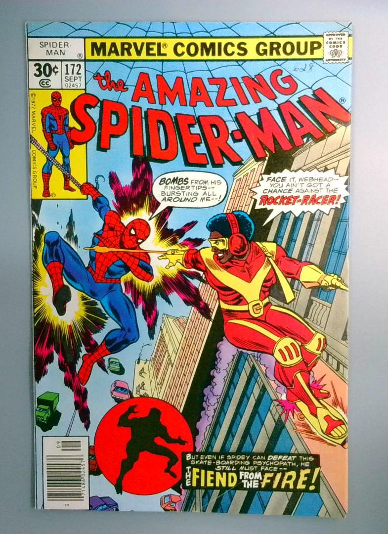 Amazing Spider-Man #172 1st Appearance of Rocket Racer Marvel 1977