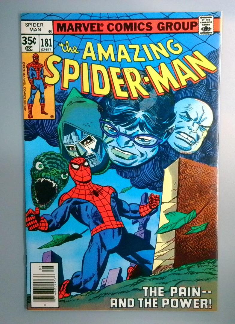 Amazing Spider-Man #181 NM- Origin of Spider-Man Retold Marvel 1978