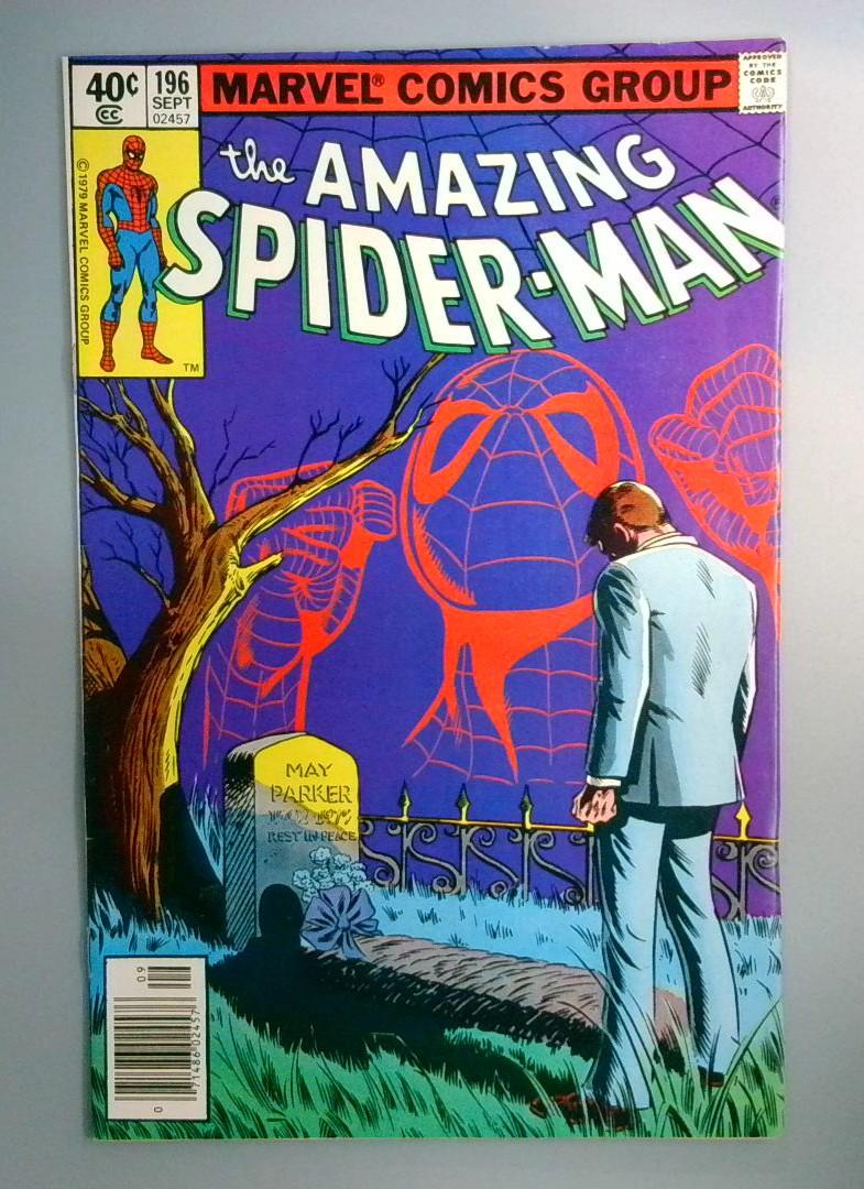 Amazing Spider-Man #196 VF 1st Appearance of Debra Whitman Marvel 1979