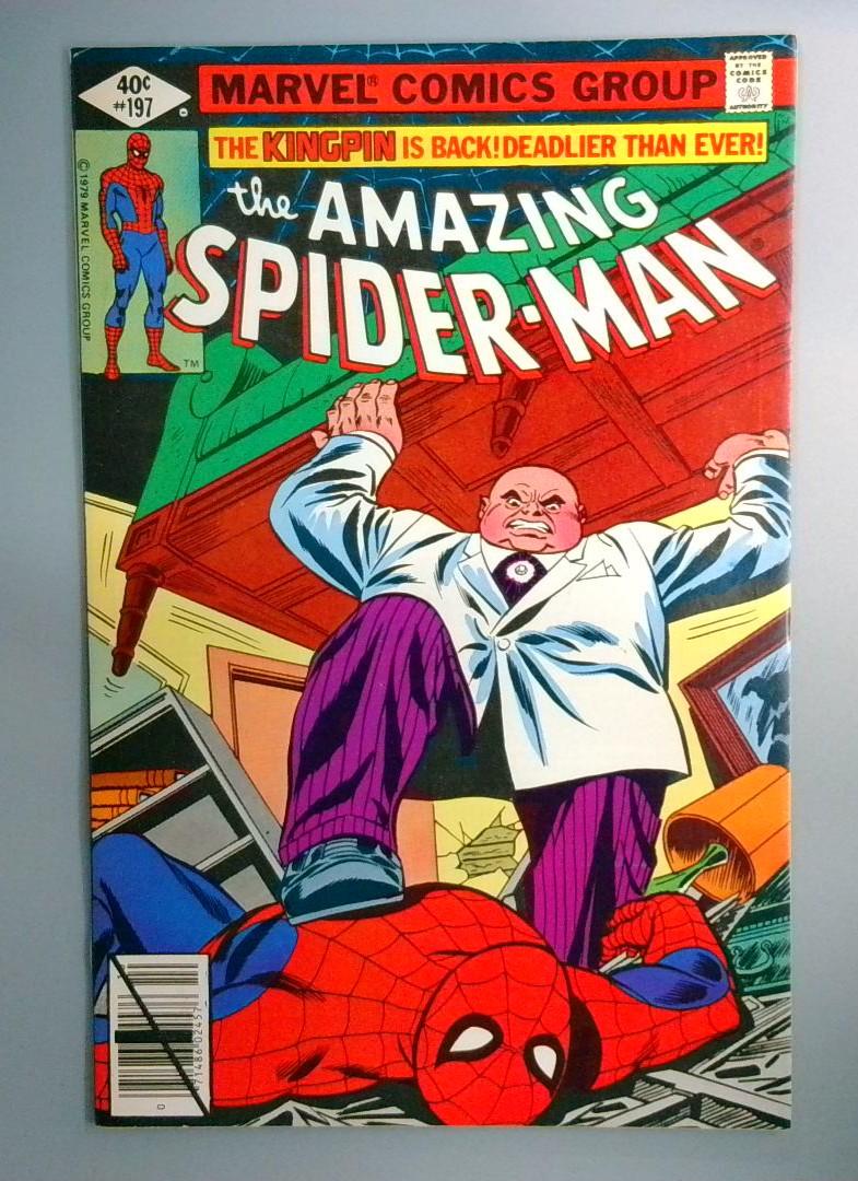 Amazing Spider-Man #197 VF/NM Kingpin Marvel 1979