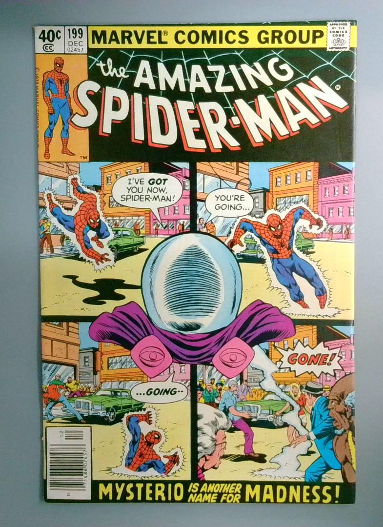 Amazing Spider-Man #199 VF+ Newsstand Edition Marvel 1979