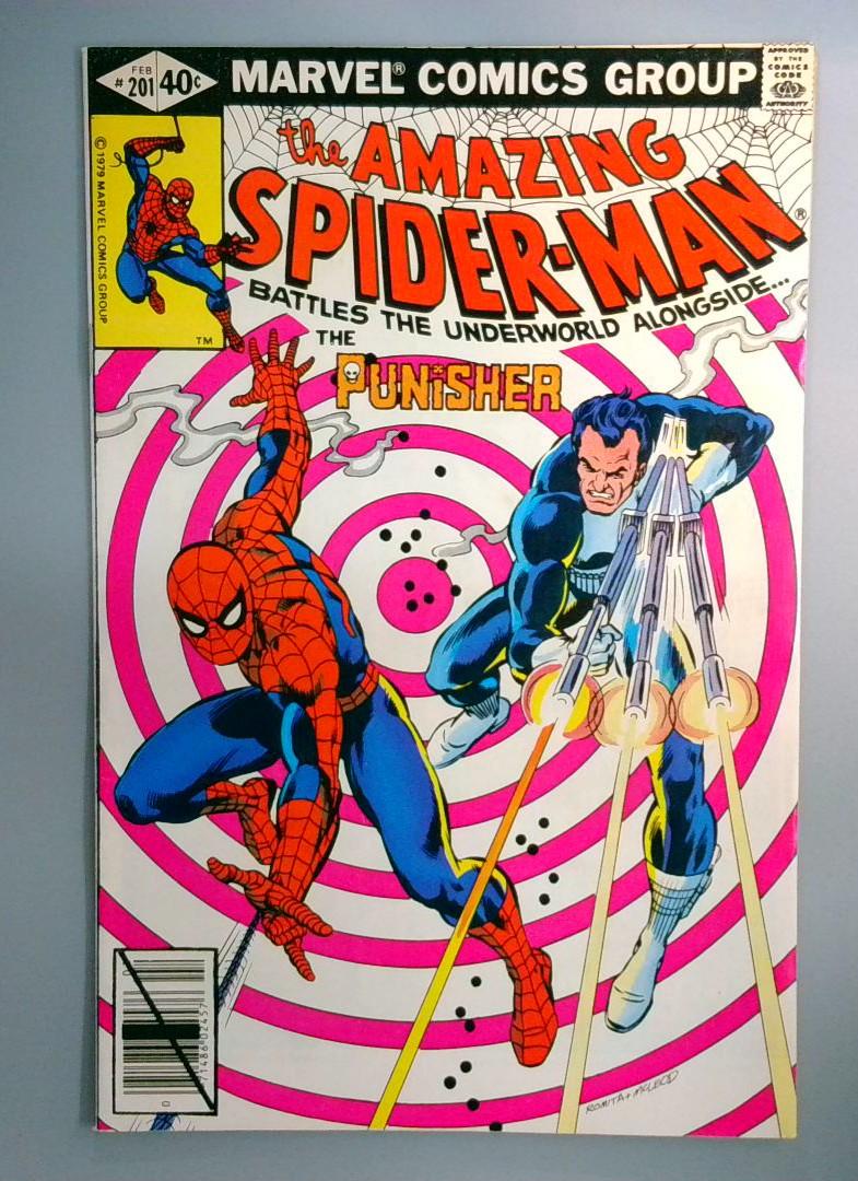 Amazing Spider-Man #201 FN/VF Punisher Marvel 1979