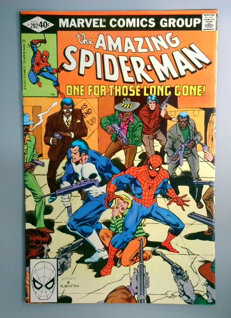 Amazing Spider-Man #202 VG Punisher Marvel 1980