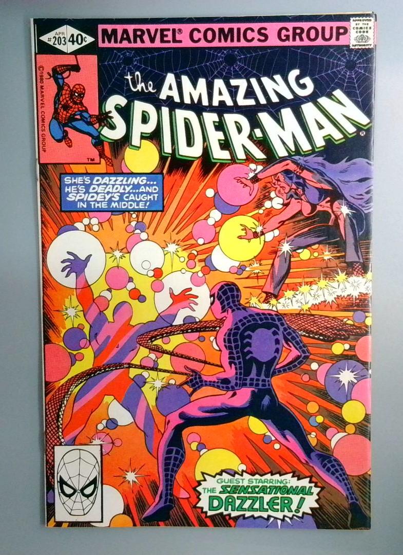 Amazing Spider-Man #203 VF+ Dazzler Marvel 1980