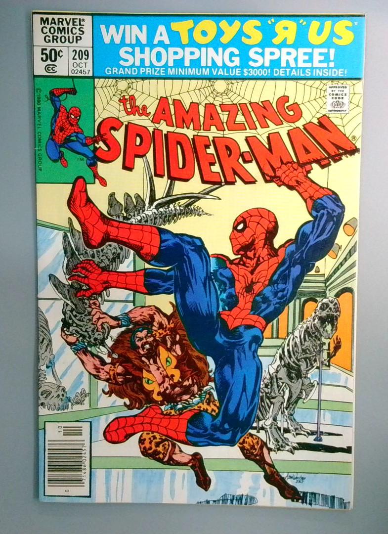 Amazing Spider-Man #209 VF/NM 1st Calypso Newsstand Marvel
