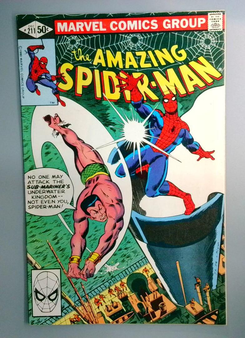 The Amazing Spider-Man #211 Prince Namor Sub-Mariner Appearance