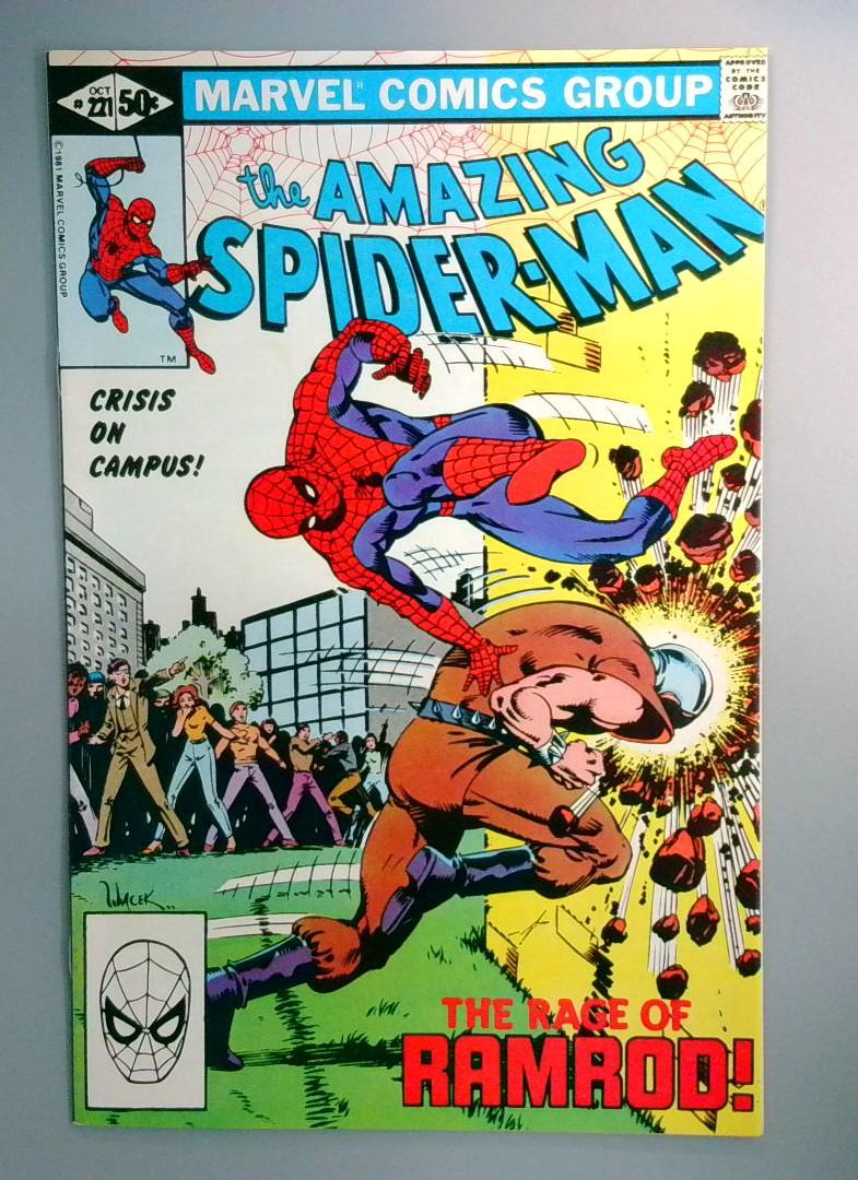 Amazing Spider-Man #221 VF/NM Ramrod  Marvel 1981
