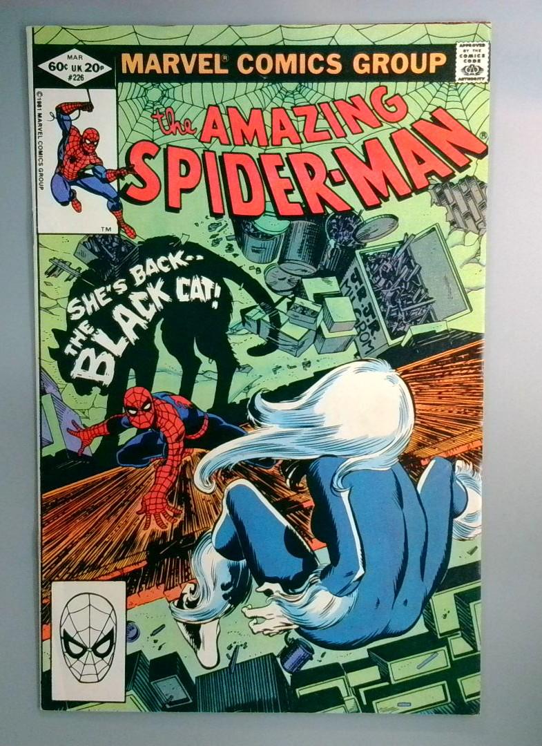 Amazing Spider-Man #226 Black Cat Marvel 1982