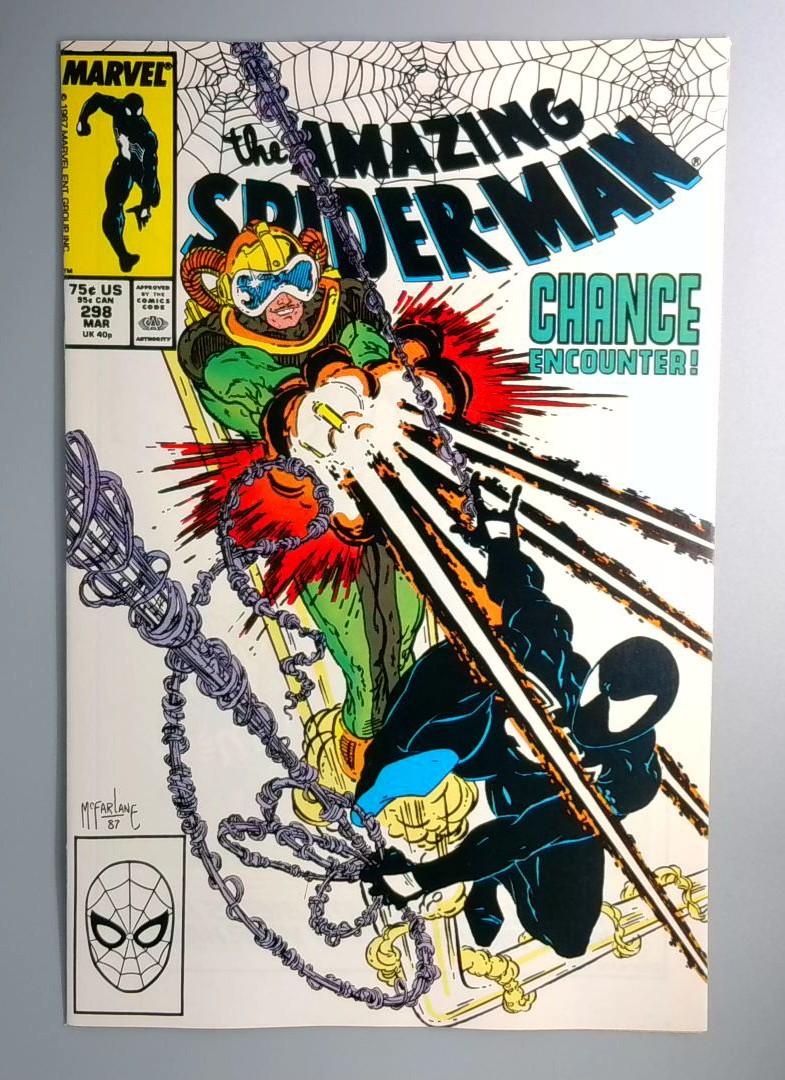 Amazing Spider-Man #298 NM 🔑 1st Todd McFarlane Issue Marvel 1988 Copy2