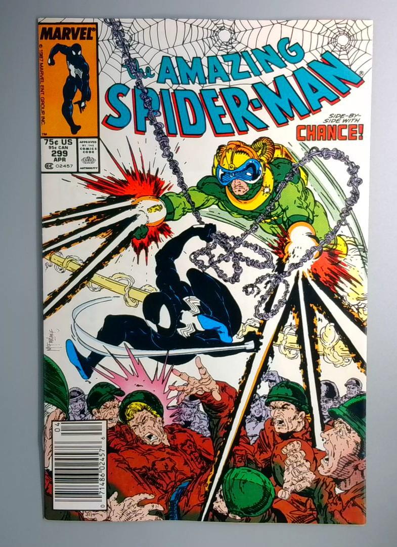 Amazing Spider-Man #299 NM 2nd Cameo of Venom Newsstand Marvel 1988